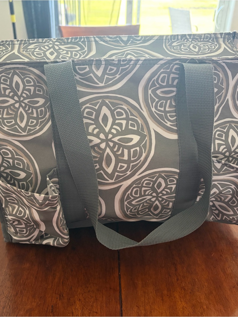Woodblock Whimsy utility Tote Bag